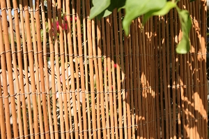 6 ft. H X 8 ft. L Willow Carbonized Rolled Fence
